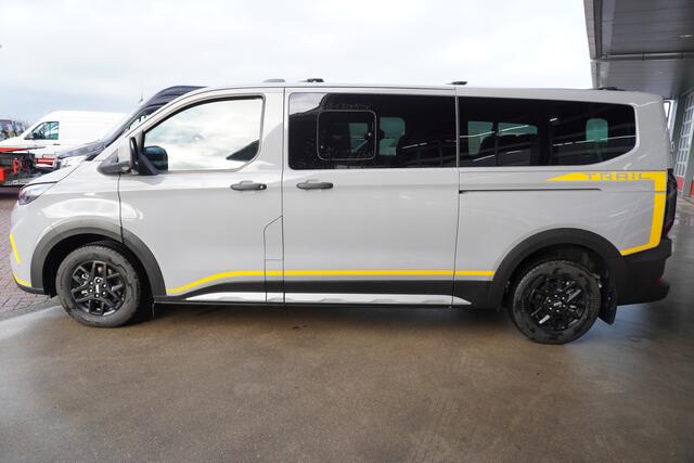 Ford TRANSIT CUSTOM 320L 2.0 TDCI 170PK L2H1 Trail DC AWD Automaat Schuifdeur links en rechts Climate | Adap.Cruise | Navi | 360Camera | Blis