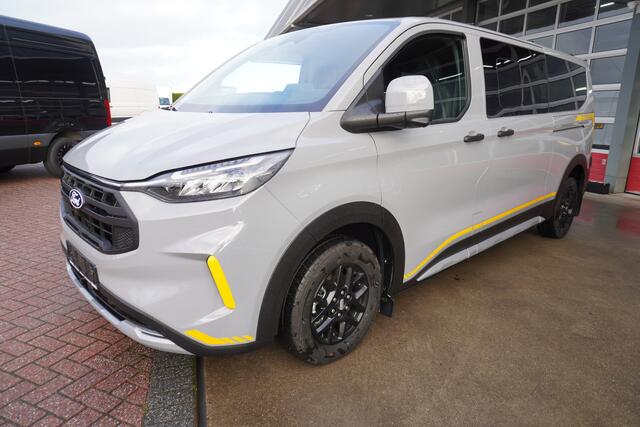 Ford TRANSIT CUSTOM 320L 2.0 TDCI 170PK L2H1 Trail DC AWD Automaat Schuifdeur links en rechts Climate | Adap.Cruise | Navi | 360Camera | Blis