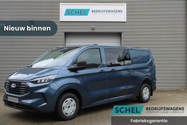 Ford TRANSIT CUSTOM 320 2.0 TDCI L2H1 Trend DC 136pk - 2x Schuifdeur - Carplay - Android - Camera - Verwarmd stuur - Trekhaak - LED koplampen - Stoelverwarming - Rijklaar