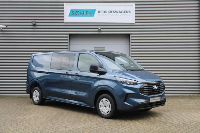 Ford TRANSIT CUSTOM 320 2.0 TDCI L2H1 Trend DC 136pk - 2x Schuifdeur - Carplay - Android - Camera - Verwarmd stuur - Trekhaak - LED koplampen - Stoelverwarming - Rijklaar