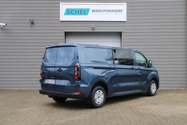 Ford TRANSIT CUSTOM 320 2.0 TDCI L2H1 Trend DC 136pk - 2x Schuifdeur - Carplay - Android - Camera - Verwarmd stuur - Trekhaak - LED koplampen - Stoelverwarming - Rijklaar