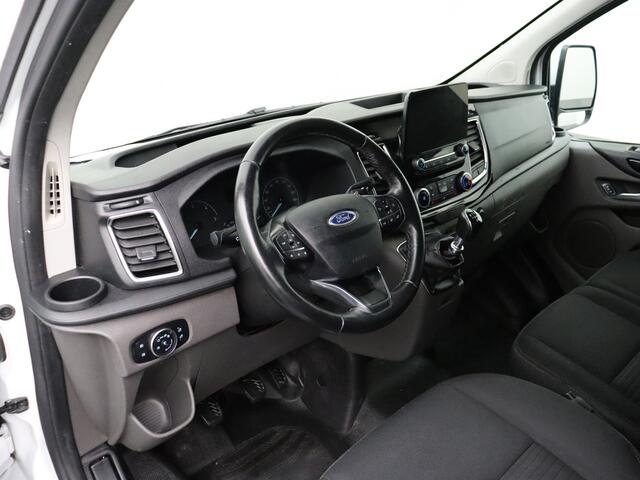 Ford TRANSIT CUSTOM 2.0TDCI 130PK Lang Limited | Achterdeuren | Multimedia | Betimmering | 3-Peresoons