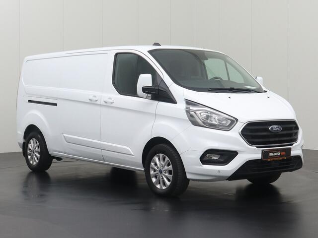 Ford TRANSIT CUSTOM 2.0TDCI 130PK Lang Limited | Achterdeuren | Multimedia | Betimmering | 3-Peresoons