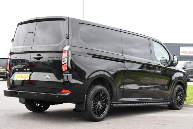 Ford TRANSIT CUSTOM 320 2.0 TDCI L2H1 Black Edition Limited Adaptieve Cruise, Camera, Virtual, Automaat, 70PK, Carplay, Multimedia, Stoelverwarming, UNIEK!