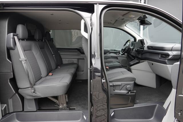 Ford TRANSIT CUSTOM DC L2H1 Dubbel Cabine | 170Pk Aut. | Limited | 19'' | Spoilerpack | Agate Black
