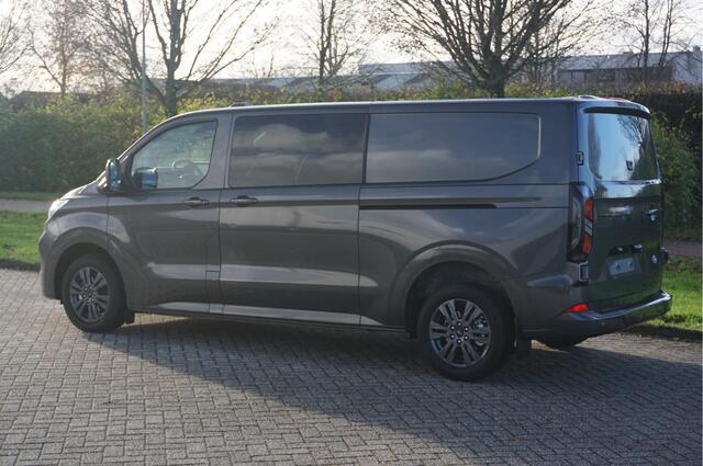 Ford TRANSIT CUSTOM 320L 170PK DC Limited AUT MY2024 Navi, ACC, Trekhaak, 360° Cam, 17" LM, 2x Schuifdeur!! NR. 744