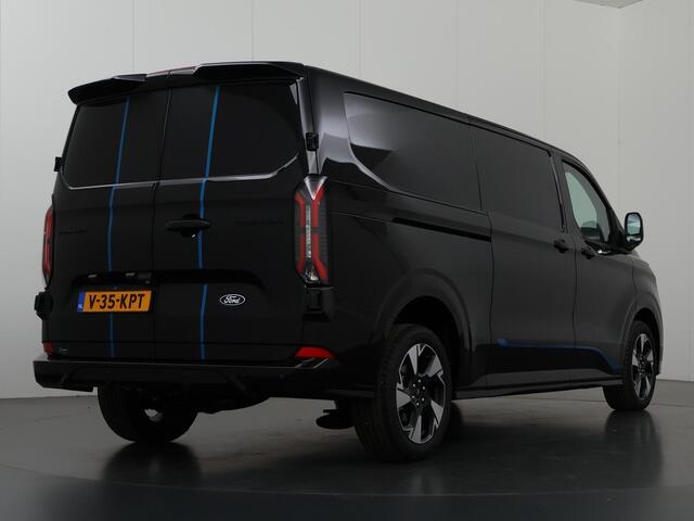 Ford TRANSIT CUSTOM 300 2.0 TDCI Aut. | L2 H1 | Sport | Parkeercamera | Climate Control | Adaptive Cruise | Keyless Go | 3-zits | LM Velgen | Achterdeuren + Spoiler | Carplay - Android | BPM-vrij