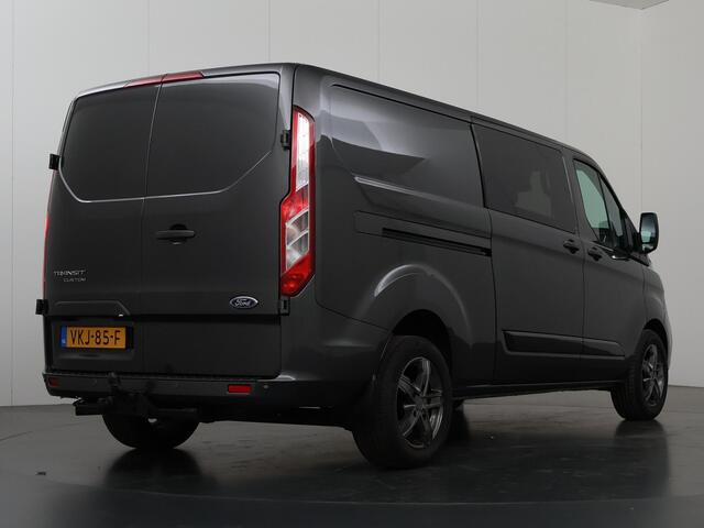 Ford TRANSIT CUSTOM 300 2.0 TDCI | L2 H1 | Limited | DC | Lederen bekleding | 5-zits | Stoelverwarming | Parkeercamera | LM Velgen |