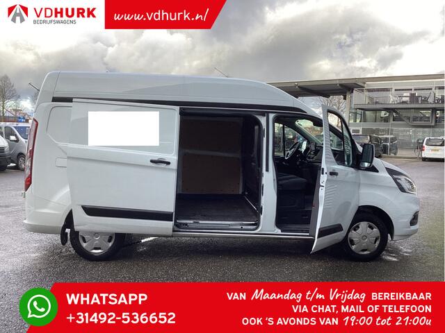 Ford TRANSIT CUSTOM 2.0 TDCI 130 pk L2H2 Adapt.Cruise/ 2.8t Trekverm./ CarPlay/ Navi/ Airco/ PDC