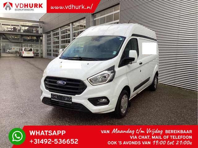 Ford TRANSIT CUSTOM 2.0 TDCI 130 pk L2H2 Adapt.Cruise/ 2.8t Trekverm./ CarPlay/ Navi/ Airco/ PDC