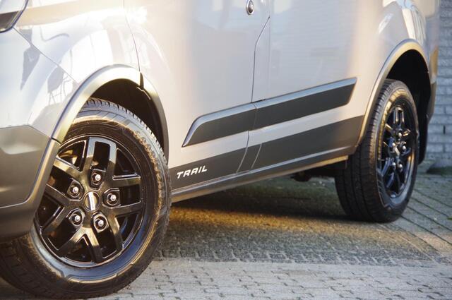Ford TRANSIT CUSTOM 300 2.0 TDCI Trail 130PK, NARDO GREY, LEDER, CAMERA, TREKHAAK, NAVI, CRUISE, STOELVERWARMING, AIRCO, PDC