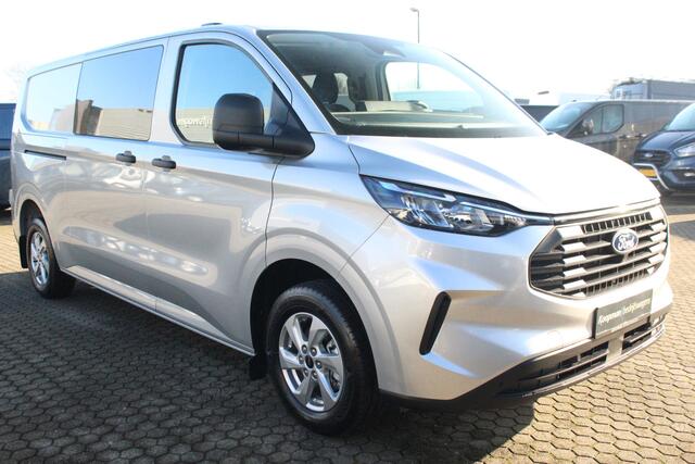 Ford TRANSIT CUSTOM 320 2.0TDCI 170pk Automaat | L2H1 Trend DC | 4x4 | AWD | L+R Zijdeur | Stoel + Stuurverwarming | Keyless | Carplay/Android | Lease 878,- p/m