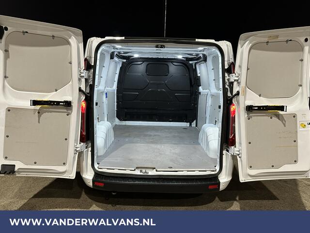 Ford TRANSIT CUSTOM 2.0 TDCI L1H1 Euro6 Airco | Camera | LED | Android Auto | Cruisecontrol | Parkeersensoren Verwarmde voorruit, Bijrijdersbank, 2500kg trekvermogen