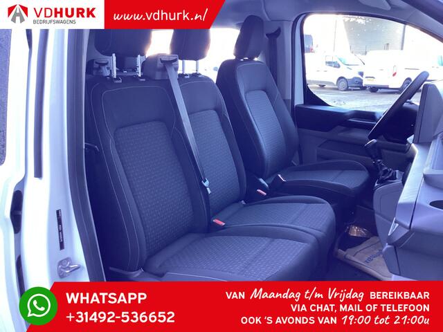 Ford TRANSIT CUSTOM 320 2.0 TDCI 136 pk L2 Trend BPM VRIJ! DC Dubbel Cabine/ 5 jaar/200.000 km Garantie/ Carplay/ Climate/ Camera/ PDC/ Cruise