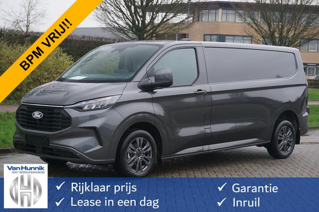 Ford TRANSIT CUSTOM 320L 170PK Limited AUT BPM VRIJ!! B&O Audio, Apple CP/Android A, 17" LM, LED NR. B050*