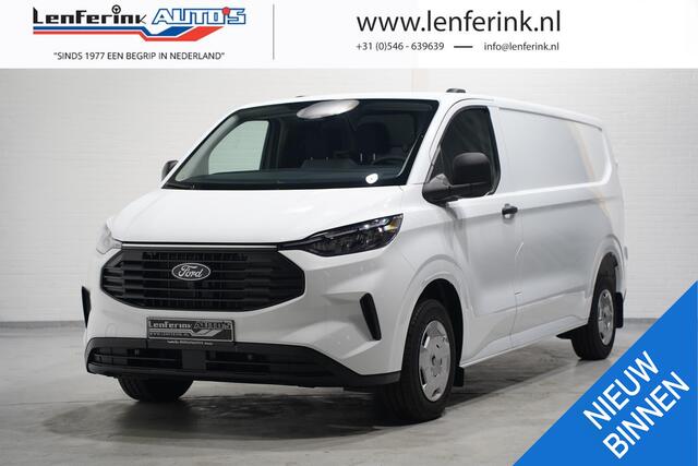 Ford TRANSIT CUSTOM 2.0 TDCi 136 pk Trend L2 Nieuw Model LED Airco ECC, Apple Carplay, Cruise control, PDC V+A, 3-Zits