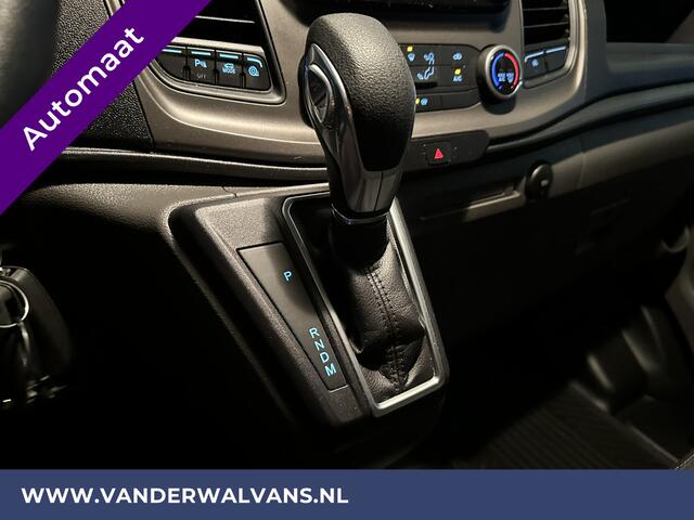 Ford TRANSIT CUSTOM 2.0 TDCI 130pk Automaat L1H1 Euro6 Airco | Camera | LED | Apple Carplay | Cruisecontrol Parkeersensoren, Trekhaak, Verwarmde voorruit, Bijrijdersbank