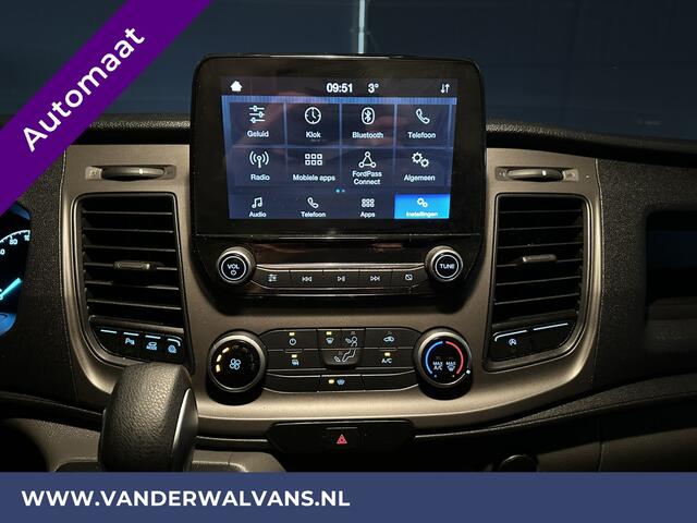 Ford TRANSIT CUSTOM 2.0 TDCI 130pk Automaat L1H1 Euro6 Airco | Camera | LED | Apple Carplay | Cruisecontrol Parkeersensoren, Trekhaak, Verwarmde voorruit, Bijrijdersbank