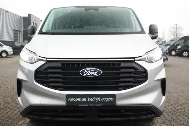 Ford TRANSIT CUSTOM 320 2.0TDCI 170pk Automaat L1H1 Trend | Stoel + Stuurverwarming | L+R Zijdeur | LED | Sync 4 13" | Keyless | Camera | Carplay/Android | Lease 681,- p/m
