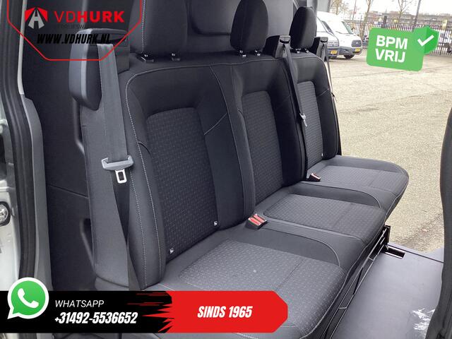 Ford TRANSIT CUSTOM 320 2.0 TDCI 150 pk L2 Trend DC Dubbel Cabine BPM VRIJ! Garantie 5J of 200.000 km/ 2xSchuifdeur/ LED/ Stoelverw./ Virtual Cockpit