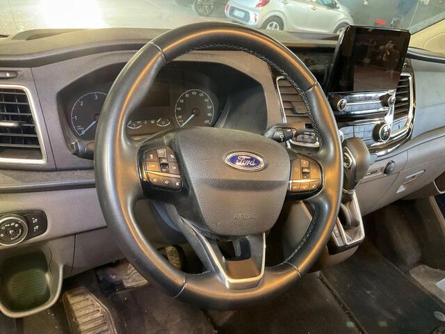 Ford TRANSIT CUSTOM 300 2.0 TDCI L2H1 Limited DC Automaat | Dubbele Cabine | 5-persoons | Adaptive cruise control | Camera | Navigatie