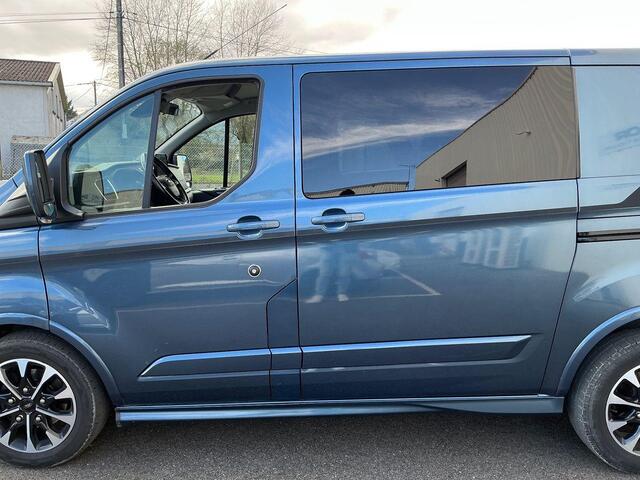 Ford TRANSIT CUSTOM 320 2.0 TDCI L1H1 Sport DC 185pk Automaat | DC | Dubbele Cabine | Adaptive cruise control | Dubbele schuifdeur | Trekhaak | Camera | Navigatie | Stoel-Stoel | Stoelverwarming