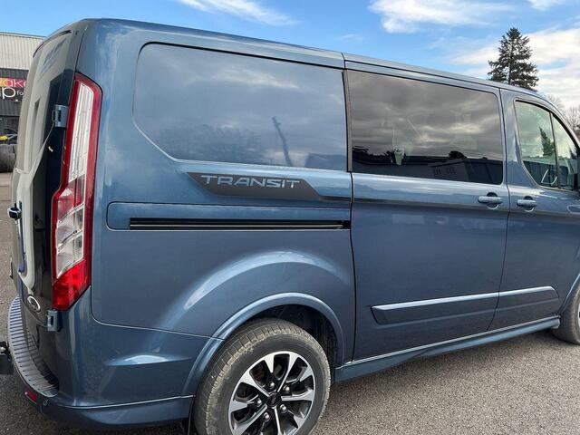 Ford TRANSIT CUSTOM 320 2.0 TDCI L1H1 Sport DC 185pk Automaat | DC | Dubbele Cabine | Adaptive cruise control | Dubbele schuifdeur | Trekhaak | Camera | Navigatie | Stoel-Stoel | Stoelverwarming