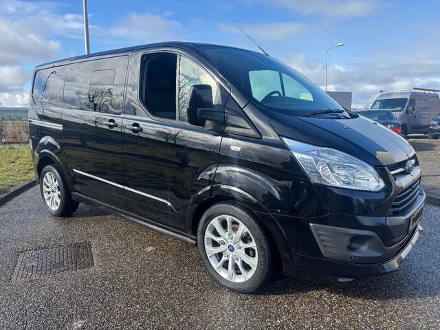 Ford TRANSIT CUSTOM 2.0TDCI L1H1 170PK Dubbelcabine Airco Navi Cruisecontrol Trekhaak EURO 6
