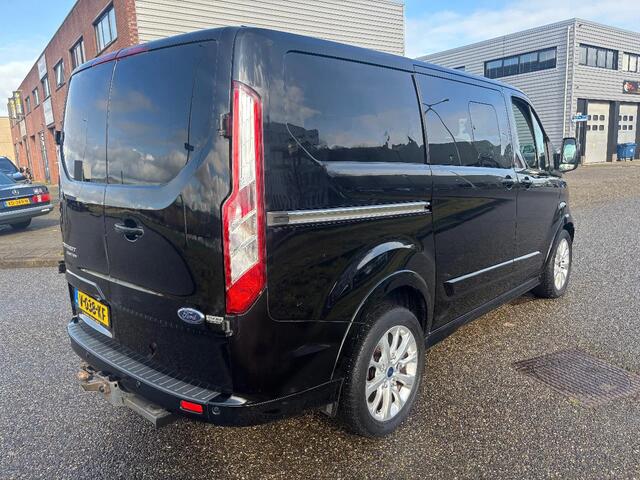 Ford TRANSIT CUSTOM 2.0TDCI L1H1 170PK Dubbelcabine Airco Navi Cruisecontrol Trekhaak EURO 6