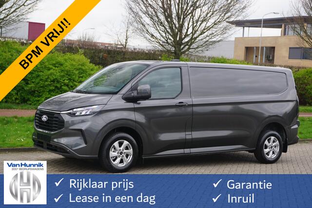 Ford TRANSIT CUSTOM 300L 170PK Limited AUT BPM VRIJ!! Navi, Cam, Adap. Cruise, LM Velg, LED!! NR. 236