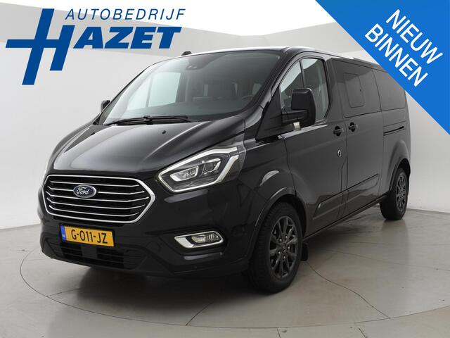 Ford TRANSIT CUSTOM Tourneo 2.0 TDCI 185 PK AUT. L2H1 8-PERSOONS + LEDER | STOELVERW. | ADAPTIVE CRUISE | CAMERA | XENON