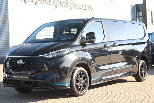 Ford TRANSIT CUSTOM 320 2.0TDCI 170pk L2H1 Sport DC AWD | L+R Zijdeur Elektrisch | Driver Assist | 360° Camera | Keyless | Carplay/Android | Lease 950,- p/m