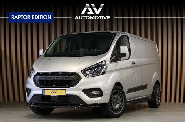 Ford TRANSIT CUSTOM 320 2.0 TDCI L2H1 Raptor Edition | Bi-Xenon | CarPlay | Navigatie | Camera | Stoelverwarming | Dodehoek detector | Lane Assist | DAB | 3-Zitter | Dealer onderhouden | Nieuwe APK