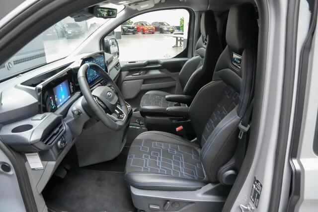 Ford TRANSIT CUSTOM 320 2.0 170pk TDCI L2H1 MS-RT AWD |MS-RT|dubbel cabine|elek. schuifdeuren|extra schuifdeur|LED|elek. trekhaak|camera binnenspiegel|Apple Carplay|elek. stoelen|DAB|