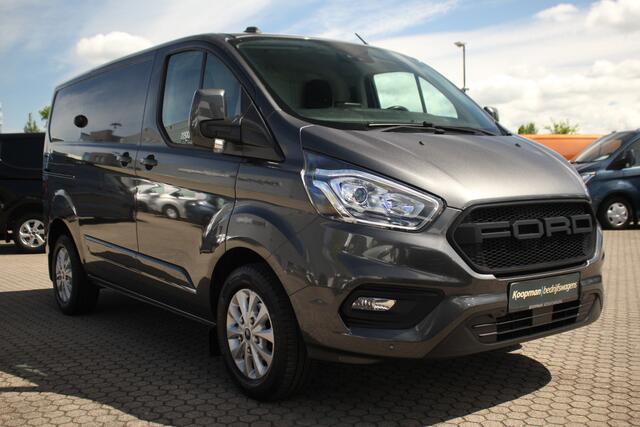 Ford TRANSIT CUSTOM 280 2.0TDCI 130pk L1H1 Limited | Camera | Trekhaak | Carplay/Android | Navi | Stoelverwarming | Lease 396,- p/m