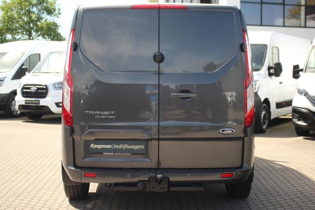 Ford TRANSIT CUSTOM 280 2.0TDCI 130pk L1H1 Limited | Camera | Trekhaak | Carplay/Android | Navi | Stoelverwarming | Lease 396,- p/m