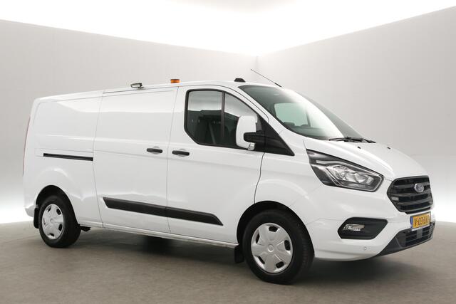 Ford TRANSIT CUSTOM Trend 2.0 Ecoblue L2H1 Automaat Airco Camera Cruise Carplay Trekhaak LED PDC 3 Persoons Traanplaat