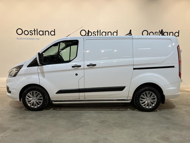 Ford TRANSIT CUSTOM 340 2.0 TDCI L1H1 Trend 130 PK Servicebus / Sortimo Inrichting / Euro 6 / Schuifdeur L + R / 220V. / Airco / Cruise Control / PDC / CarPlay / Trekhaak / Navigatie /
