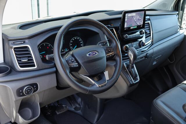 Ford TRANSIT CUSTOM L2H1 2.0Tdci 170Pk | Sport | 2xSchuifdeur | Camera | Trekhaak | Achterspoiler | 17'' | Agate Black