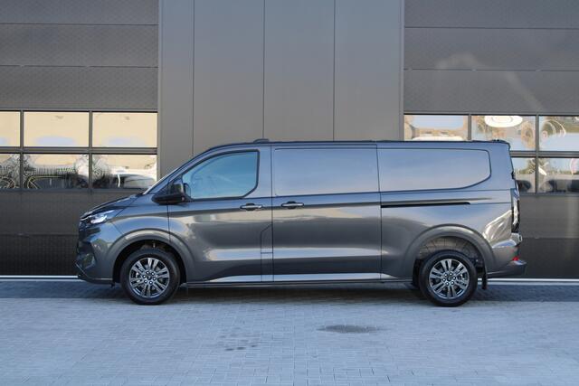Ford TRANSIT CUSTOM 320 2.0 TDCI L2H1 Limited 170pk - 2x Schuifdeur - Adaptive Cruise - Blind spot - Navigatie - Camera - Draadloos laden - Stoelverwarming - Rijklaar