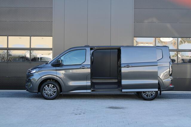 Ford TRANSIT CUSTOM 320 2.0 TDCI L2H1 Limited 170pk - 2x Schuifdeur - Adaptive Cruise - Blind spot - Navigatie - Camera - Draadloos laden - Stoelverwarming - Rijklaar