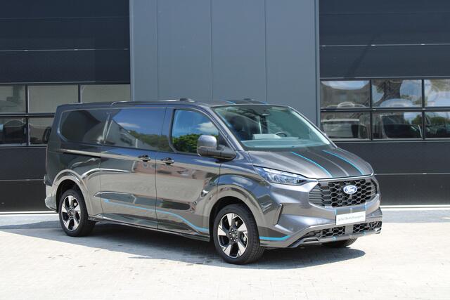 Ford TRANSIT CUSTOM 300 2.0 TDCI L2H1 Sport 170pk - 2x Schuifdeur - 19" LM velgen - ACC - Blind spot - Navi - Camera - Verwarmd stuur - 70l tank - Rijklaar
