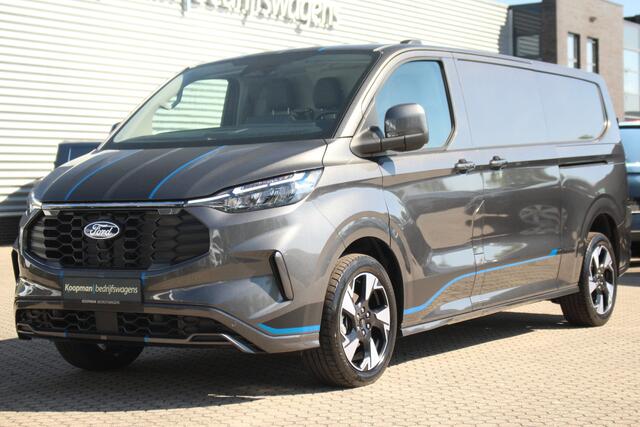 Ford TRANSIT CUSTOM 320 2.0TDCI 170pk L2H1 Sport | Automaat | L+R Zijdeur Softclose | Adap. Cruise | BLIS | Keyless | Carplay/Android | Lease 860,- p/m