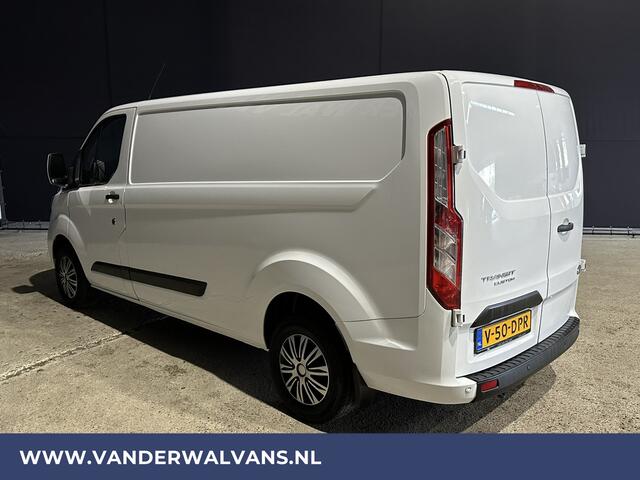 Ford TRANSIT CUSTOM 2.0 TDCI 130 pk L2H1 Euro6 Airco | 2800kg trekvermogen | Parkeersensoren | Cruisecontrol | LED Stoelverwarming, Voorruitverwarming, Bijrijdersbank