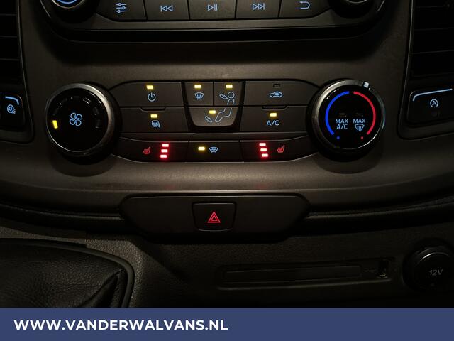 Ford TRANSIT CUSTOM 2.0 TDCI 130 pk L2H1 Euro6 Airco | 2800kg trekvermogen | Parkeersensoren | Cruisecontrol | LED Stoelverwarming, Voorruitverwarming, Bijrijdersbank