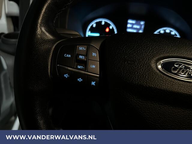 Ford TRANSIT CUSTOM 2.0 TDCI 130 pk L2H1 Euro6 Airco | 2800kg trekvermogen | Parkeersensoren | Cruisecontrol | LED Stoelverwarming, Voorruitverwarming, Bijrijdersbank