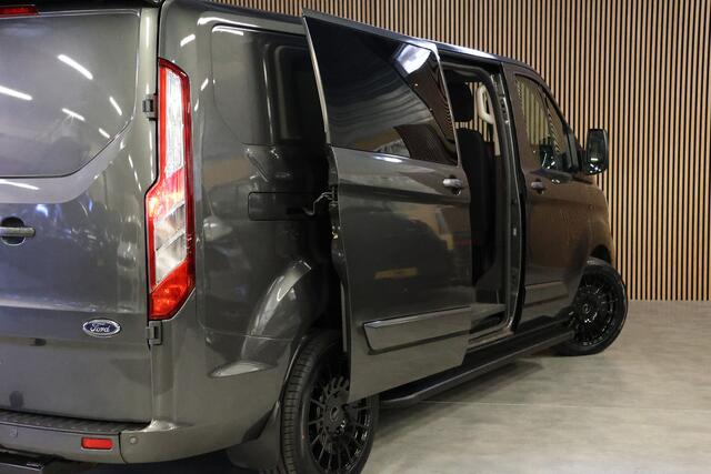 Ford TRANSIT CUSTOM 320 2.0 TDCI L2H1 Limited DC | 6-Zitter | Navigatie | CarPlay | Camera | L+R Schuifdeur | Lane Assist | Dubbel Cabine | Nieuwe distributieriem | Groot onderhoudsbeurt | Nieuwe APK