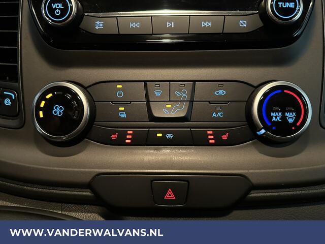 Ford TRANSIT CUSTOM 2.0 TDCI 131pk L2H1 Euro6 Airco | Stoelverwarming | Multimedia Scherm | 2800kg trekvermogen Cruisecontrol, Parkeersensoren, Bijrijdersbank, verwarmde voorruit