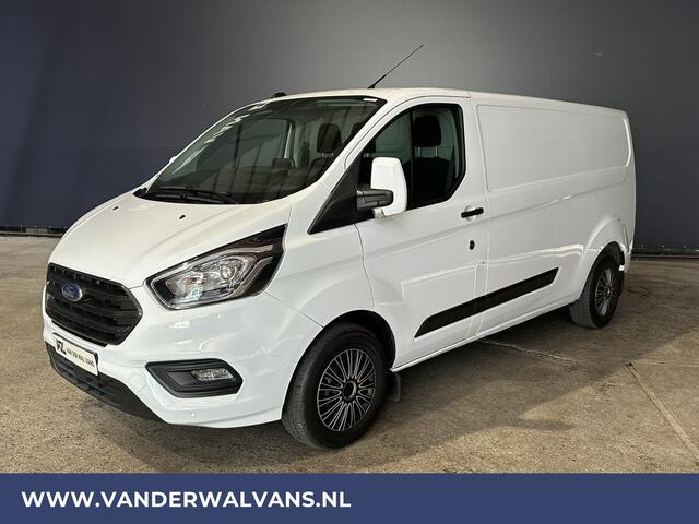 Ford TRANSIT CUSTOM 2.0 TDCI 131pk L2H1 Euro6 Airco | Stoelverwarming | Multimedia Scherm | 2800kg trekvermogen Cruisecontrol, Parkeersensoren, Bijrijdersbank, verwarmde voorruit