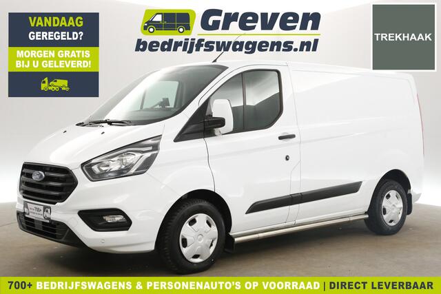 Ford TRANSIT CUSTOM 280 2.0 TDCI L1H1 Limited Airco Cruise Trekhaak Navigatie 3 Persoons Stoelverwarming Elektrpakket